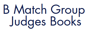 AKC Sanctioned B Match Set of Group Judges Books (Carbon Paper)