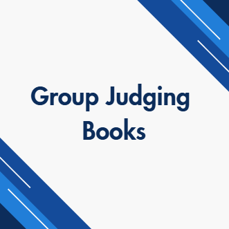 AKC Conformation Set of Group Judges Books (Carbon Paper)