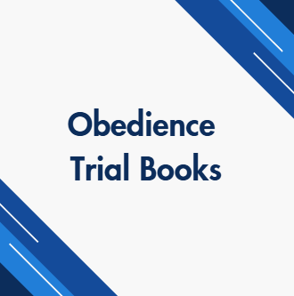 AKC Obedience Trial Set of Judges Books (Carbon Paper)