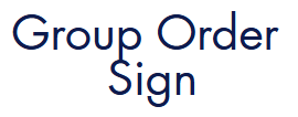 Group Order Laminated Ring Sign